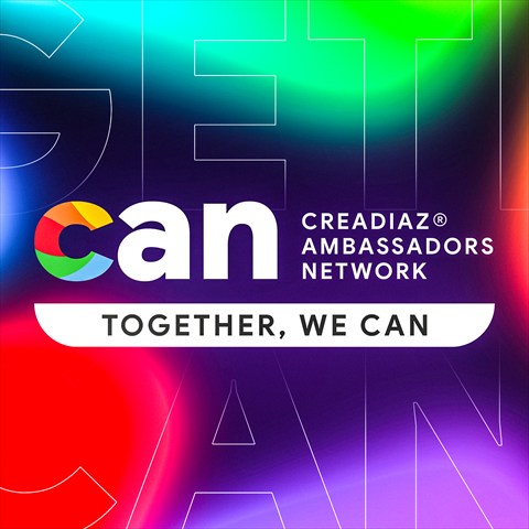 Badge CAN : Créa’Diaz® Ambassadors Network, together we can